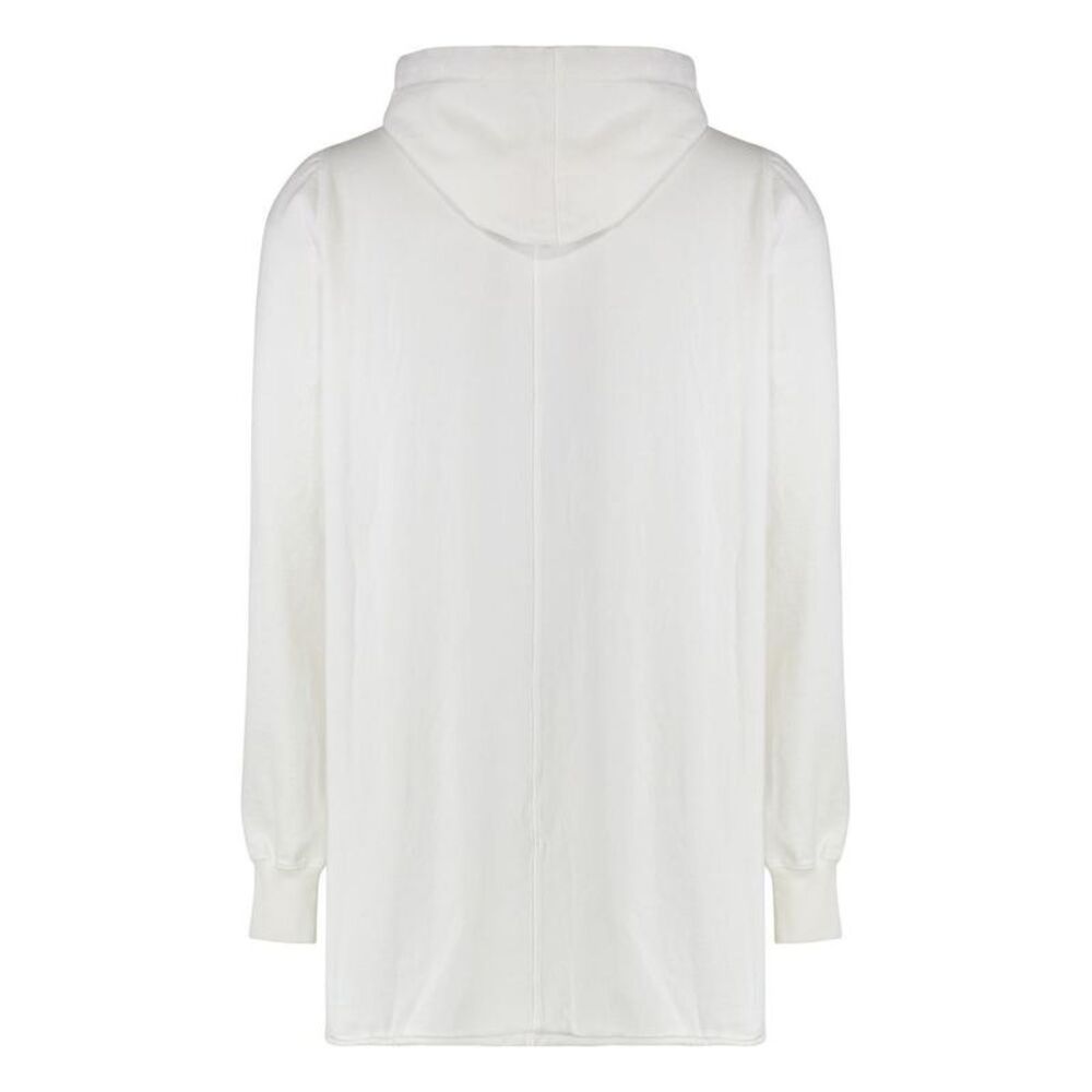 DRKSHDW Oversized Cotton Hoodie Men WHITE Sweaters & Cardigans